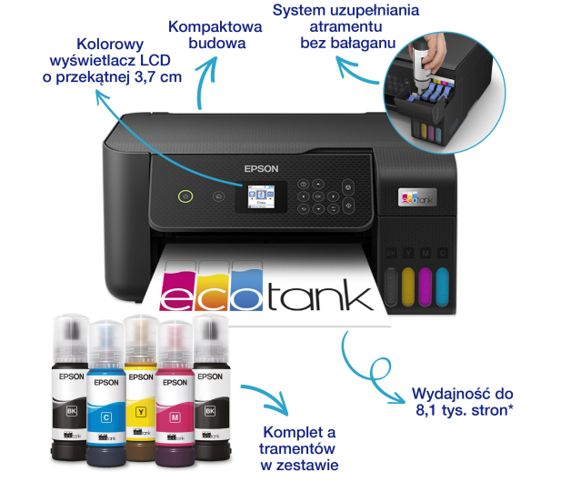 EPSON ITS EcoTank L3260 - 676181 - zdjęcie 2